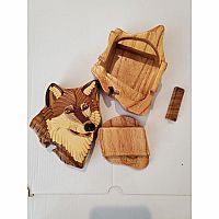 Fox Puzzle Box