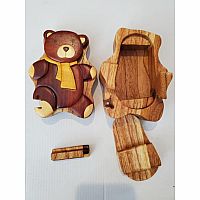  Teddy Bear Puzzle Box