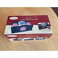 Card Shuffler MANUAL, removeable crank